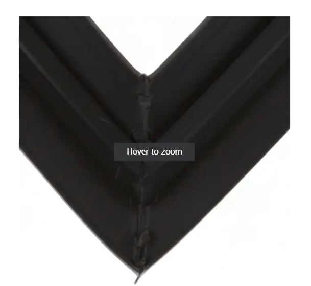 CKD0764X-T TRUE 810764 Schubladendichtung, Schwarz, 7-9/32 "x 28-3/4", TRCB-50/79