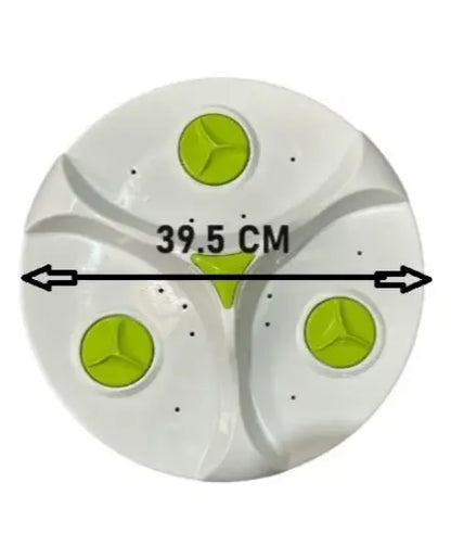 Agitator with Lid & Green Butterfly Fins Whirlpool & Haceb – D1300 / D1400 / D1600 – CKD91701