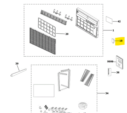 WG01F05478 Modulo Wifi WG01F05478