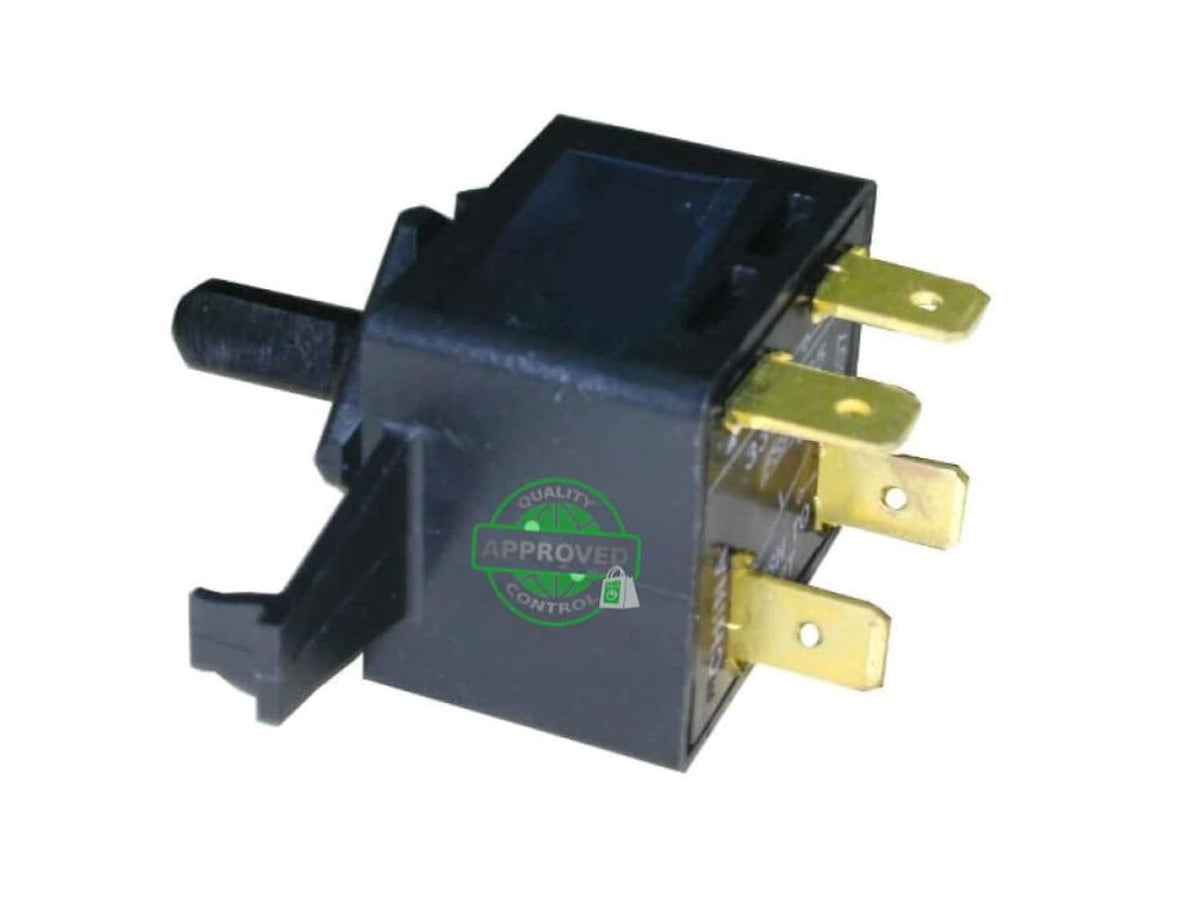 GSPUSA WP3395385 CKD395385X compatible with Whirlpool, Maytag, KitchenAid, Jenn-Air, Amana, Dryer Switch Push-Start fits old number WP3395385, 3395385
