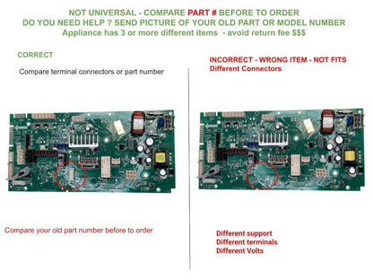 GSPUSA WH22X38697 CKDX38697X compatible with GE Washer Main Control Board w/Instructions fits old number WH22X38697