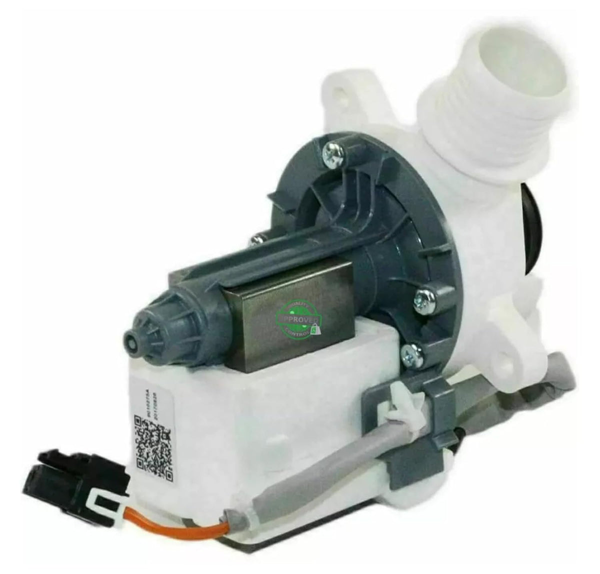 GLOB PRO SOLUTIONS Original connecttor WH23X10041 CK900264 compatible with GE Washer Drain Pump WH23X10017 WH23X10031 WH23X10034