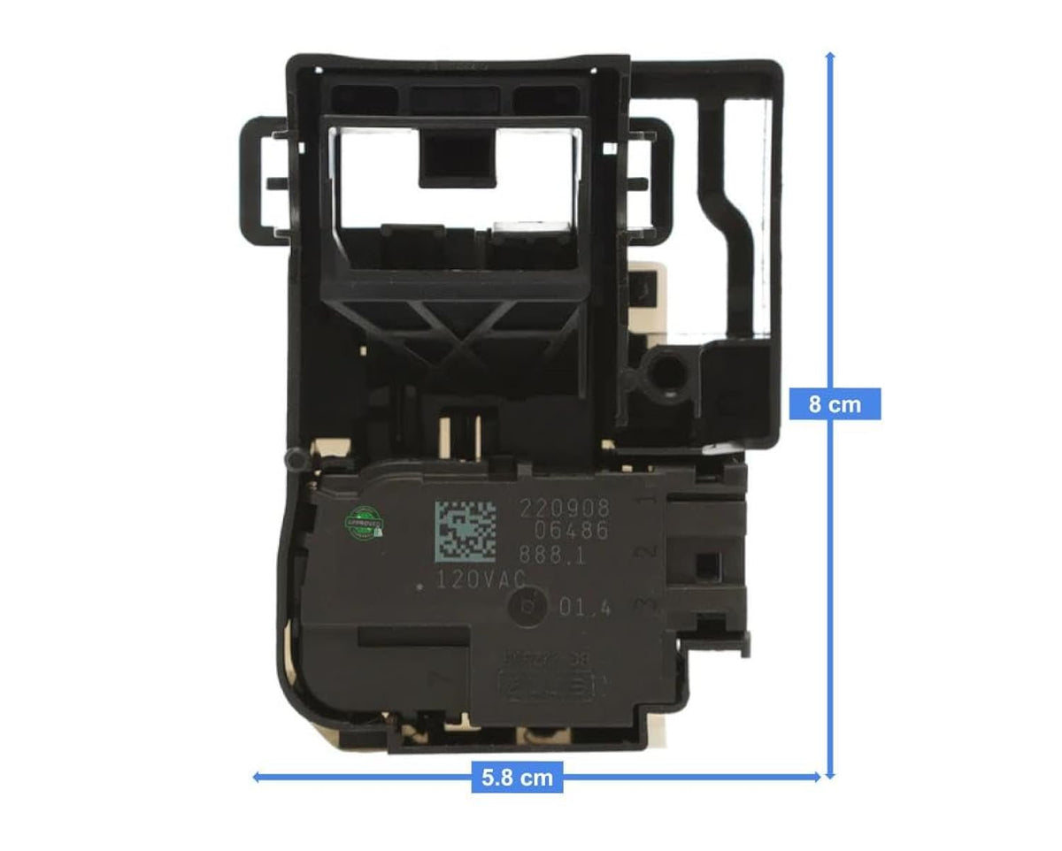 GLOB PRO SOLUTIONS 290D1580P001 290D1580P002 EG-380843 M Washer Lid Switch Lock Kit Assembly Replacement for and compatible with GE Hotpoint Heavy DUTY