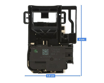 GLOB PRO SOLUTIONS 290D1580P001 290D1580P002 EG-380843 M Washer Lid Switch Lock Kit Assembly Replacement for and compatible with GE Hotpoint Heavy DUTY