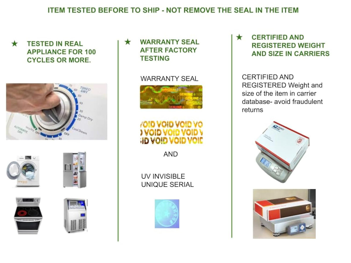 GSPUSA WH22X35518, WH22X36638, WH22X36858 CKDX36858X compatible with GE Washer Main Control Board w/Instructions fits old number WH22X35518, WH22X36638, WH22X36858