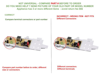 GSPUSA W11428994, 4976167 CKD976167X compatible with Whirlpool, Maytag, Crosley, Kenmore, and others Washer Main Control Board fits old number W11513246