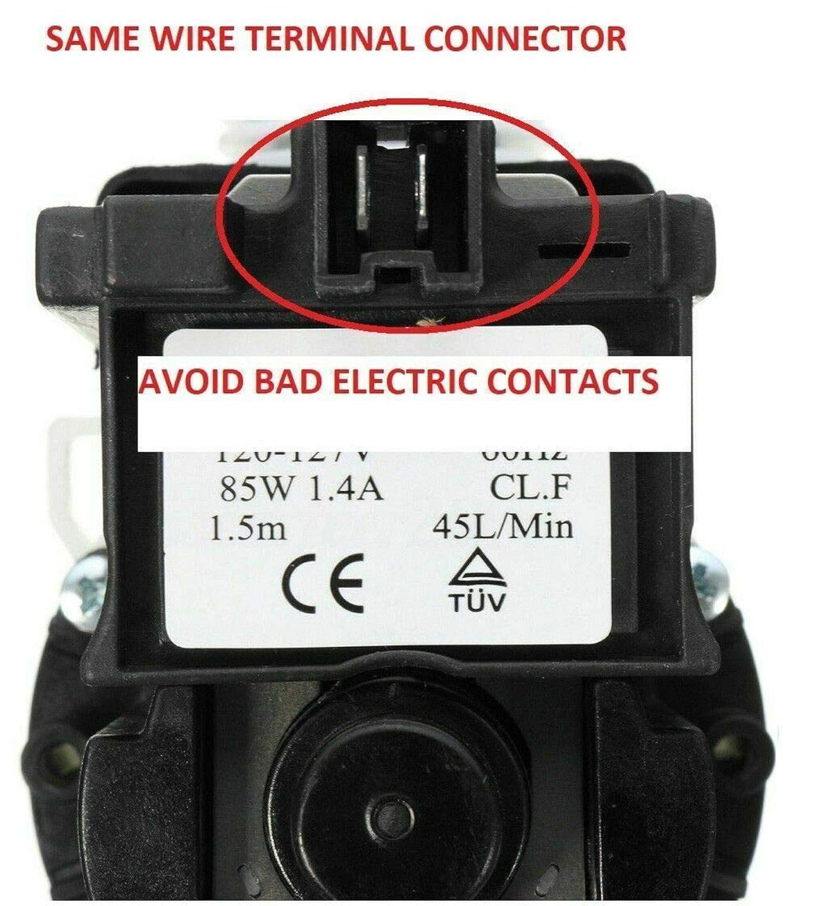 ReplacementPartsUSA WPW10241025 - Front load Washer Pump Fits W10241025 WPW10241025, W10321032, 46197020.. and 20 MORE Part Numbers