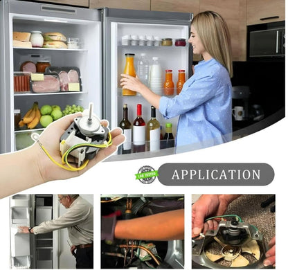 GLOB PRO SOLUTIONS 4389142 Fits Refrigerator Evapaporator Motor Fan WP4389142. 2163766, 2176298, 2183448, 2183833, 2200546,