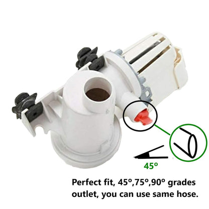 ReplacementPartsUSA WPW10241025 - Front load Washer Pump Fits W10241025 WPW10241025, W10321032, 46197020.. and 20 MORE Part Numbers