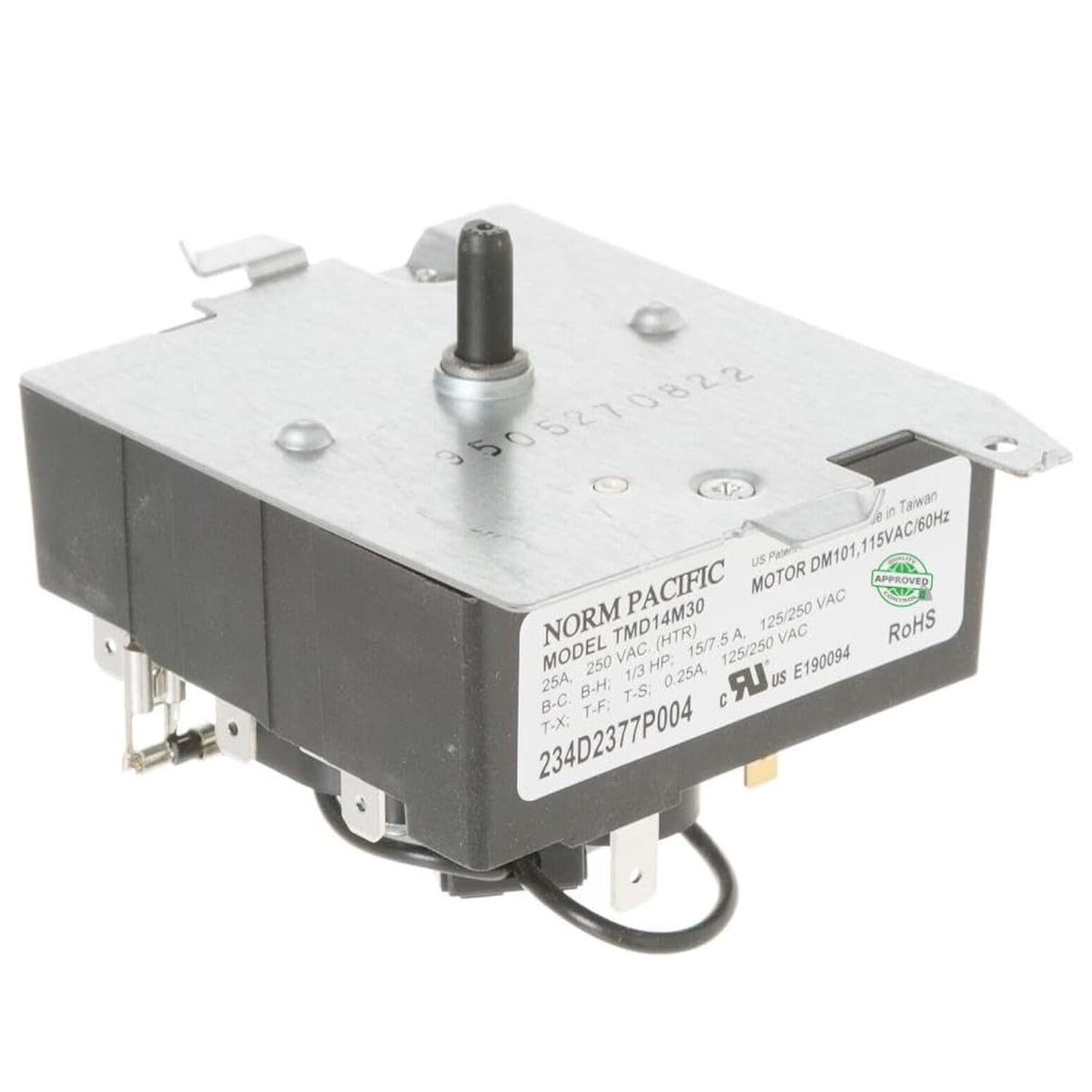 GSPUSA WE4M530 CKDE4M530X compatible with GE Dryer Timer CKDE4M530X fits old number WE4M530 (WE04X24550)