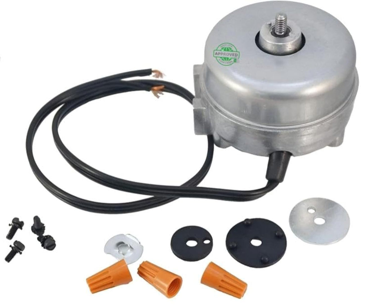 GSPUSA W10822259  CKD22259 X compatible with Whirlpool KitchenAid Roper Refrigerator Condenser Fan Motor fits old number W10822259
