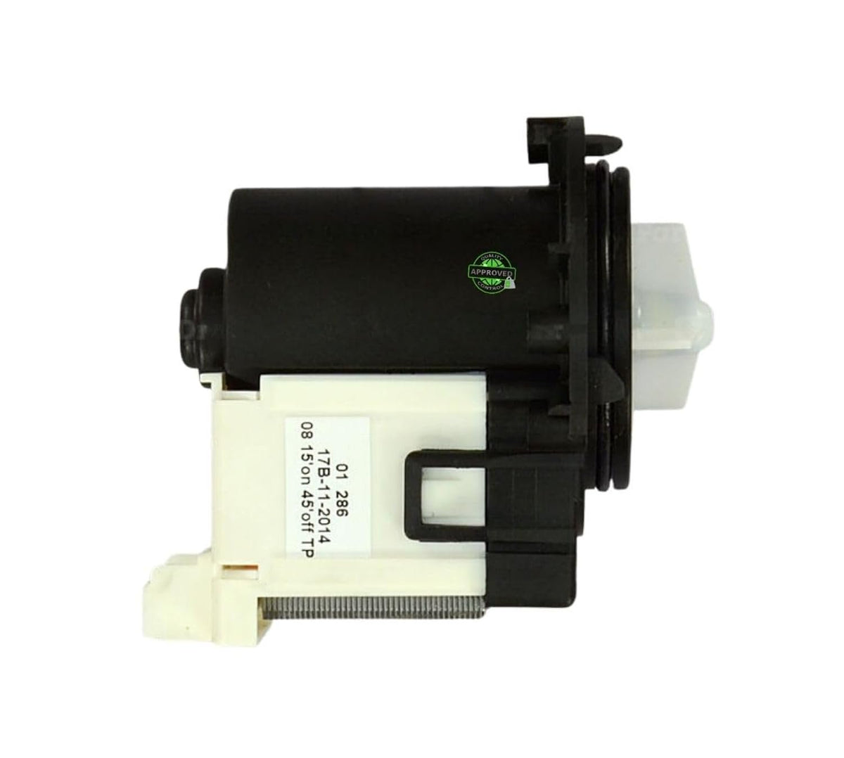 GLOB PRO SOLUTIONS - Original Connector, Hanning DP040-038, DPO40-038Compatible with GE, LG Washer Water Drain Pump Motor DPO40-038