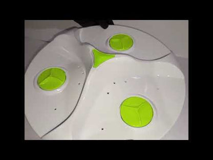 Agitator with Lid & Green Butterfly Fins Whirlpool & Haceb – D1300 / D1400 / D1600 – CKD91701